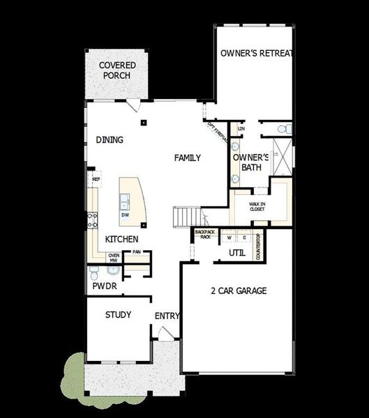 2D floor plan layout of this home in Highwoods, Fort Worth, TX (Image 3). 2D floor plan layout of this home in Highwoods, Fort Worth, TX (Image 3).