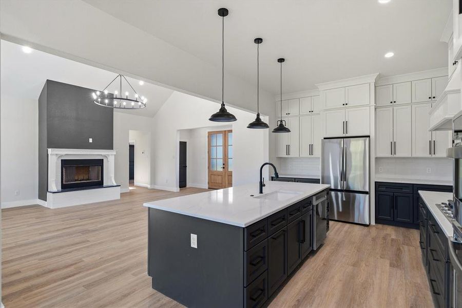 Furnished interior view inside a new home in , Canton (Image 9). Furnished interior view inside a new home in , Canton (Image 9).