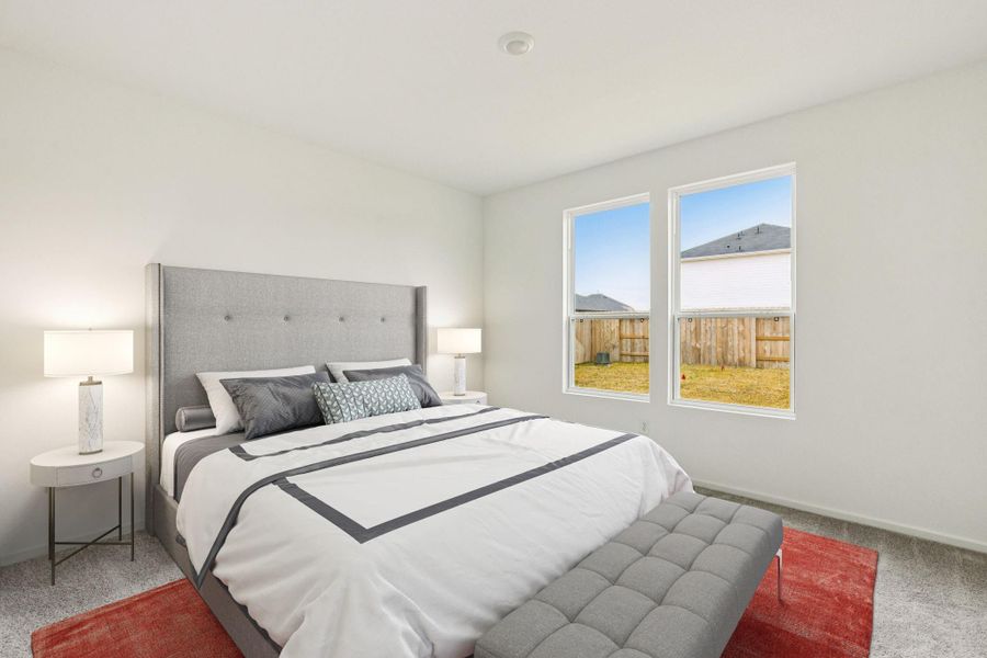 Furnished interior view inside a new home in Windcress, Cove (Image 13).