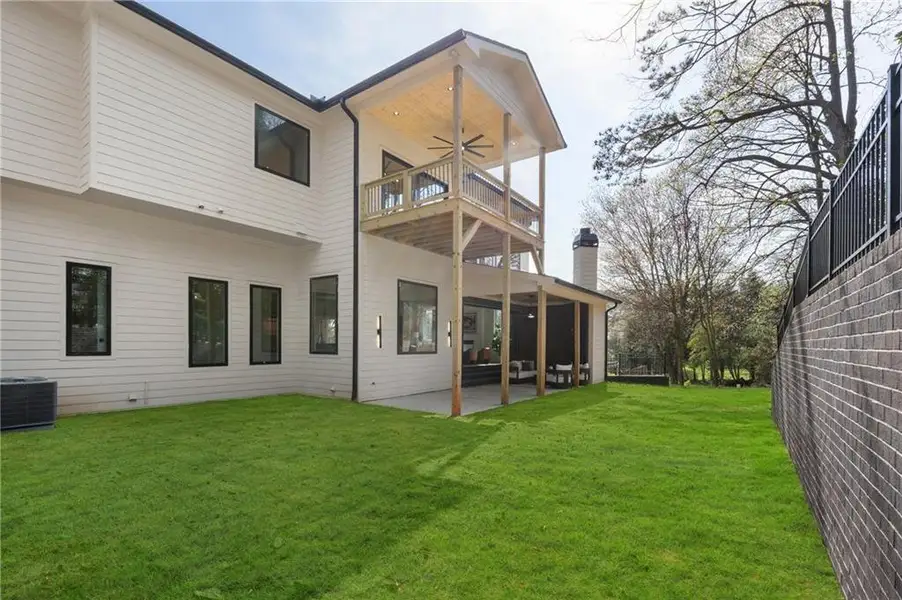 Exterior details and patio area of a home in , Sandy Springs (Image 32).
