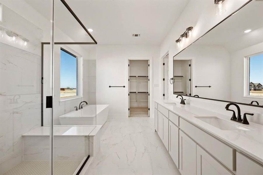 Furnished interior view inside a new home in Settlers Glen, New Fairview (Image 17).