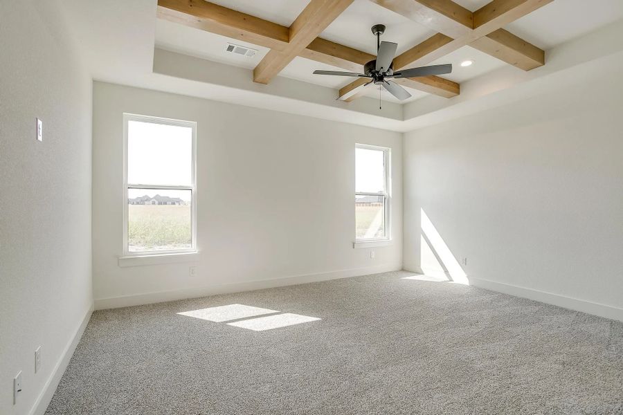 Representative unfurnished interior of a home built from the The Blaire by Elmwood Custom Homes in Matthews Farm, Venus (Image 44).