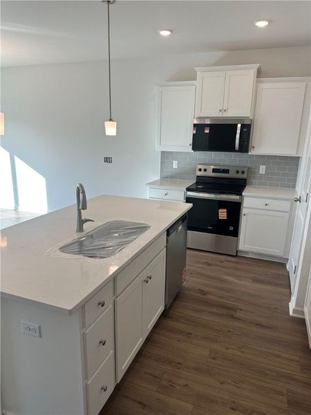 Furnished interior view inside a new home in Meece Townhomes, Easley (Image 4).