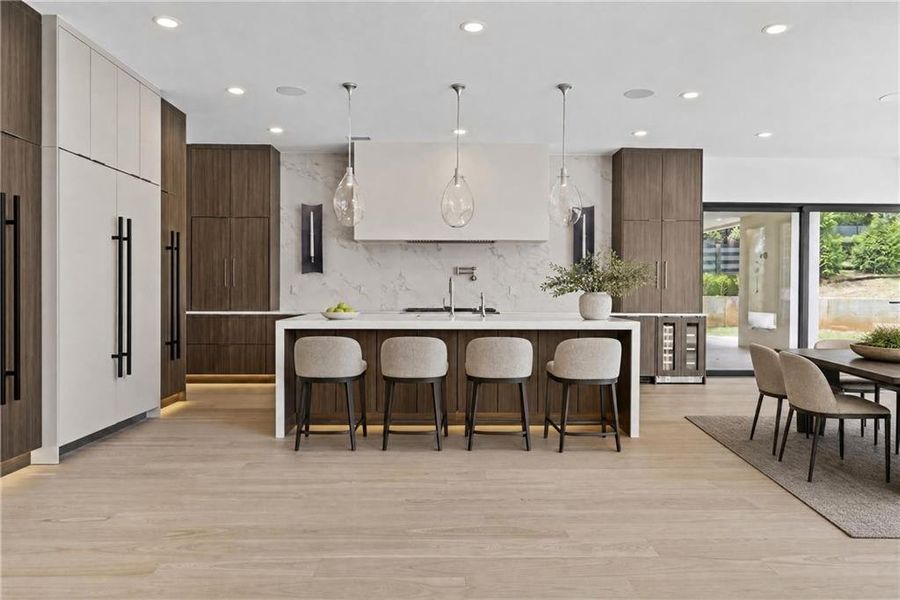 Furnished interior view inside a new home in , Sugar Hill (Image 8).