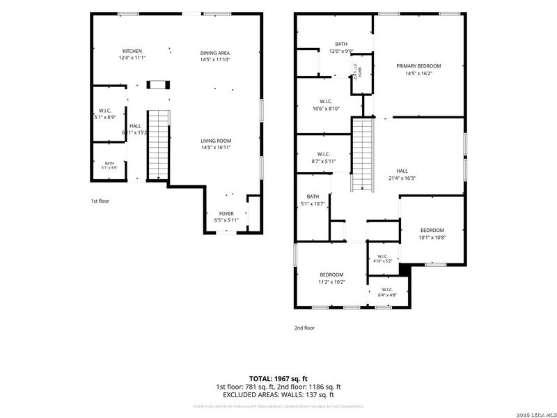 2D floor plan layout of this home in Parklands, Schertz, TX (Image 5).