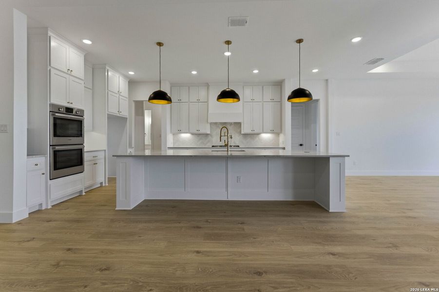 Furnished interior view inside a new home in , New Braunfels (Image 15).