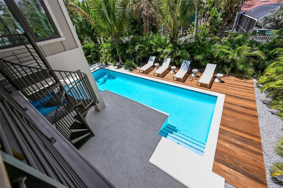 Exterior details and patio area of a home in , Anna Maria (Image 3). Exterior details and patio area of a home in , Anna Maria (Image 3).