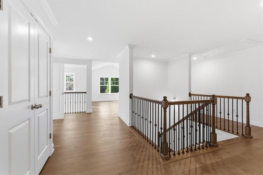 Spacious, unfurnished interior of a new home in The Estates at Hurricane Pointe, Douglasville (Image 31).