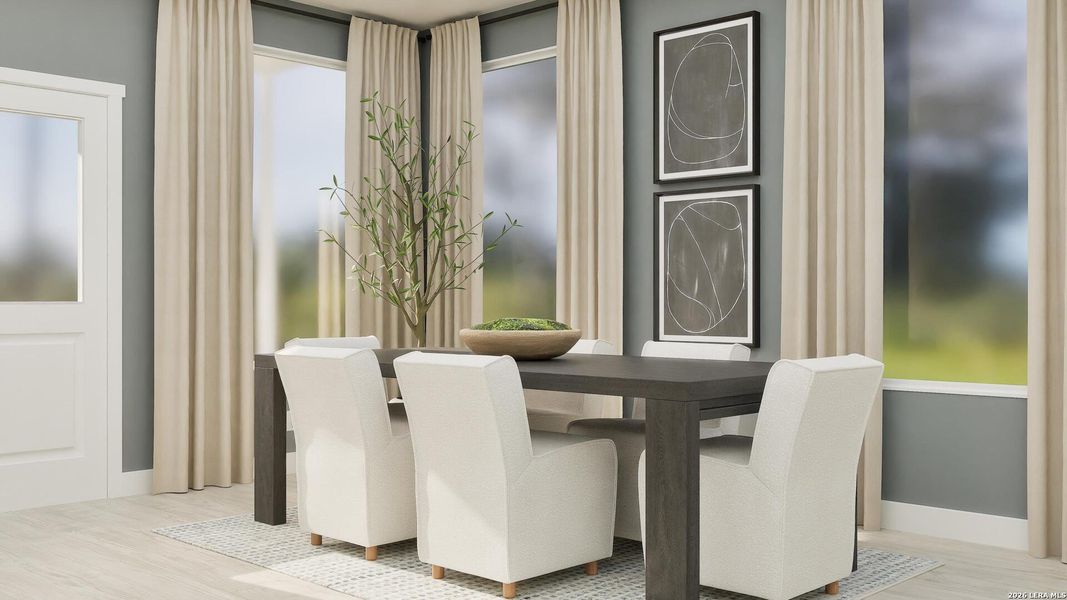 Furnished interior view inside a new home in Royal Oak, Corpus Christi (Image 11).