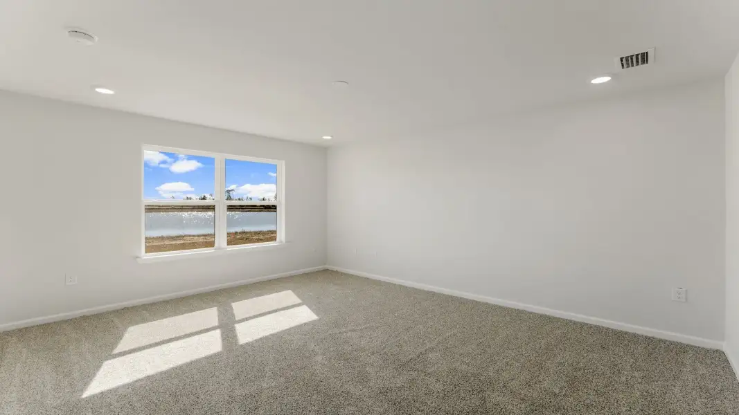 Spacious, unfurnished interior of a new home in Magnolia at the Bluffs Phase 3, Freeport (Image 17). Spacious, unfurnished interior of a new home in Magnolia at the Bluffs Phase 3, Freeport (Image 17).