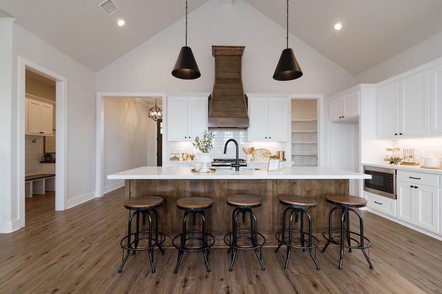 Representative furnished interior of a home built from the The Lydia by Reece Homes in Traditions, Bryan (Image 4).