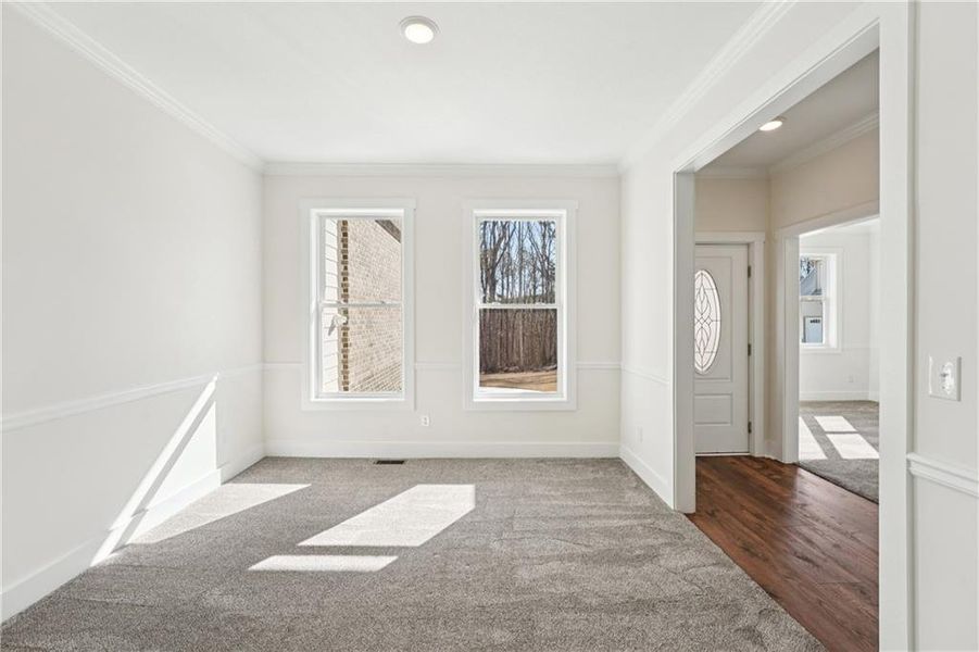 Spacious, unfurnished interior of a new home in , Canton (Image 53). Spacious, unfurnished interior of a new home in , Canton (Image 53).
