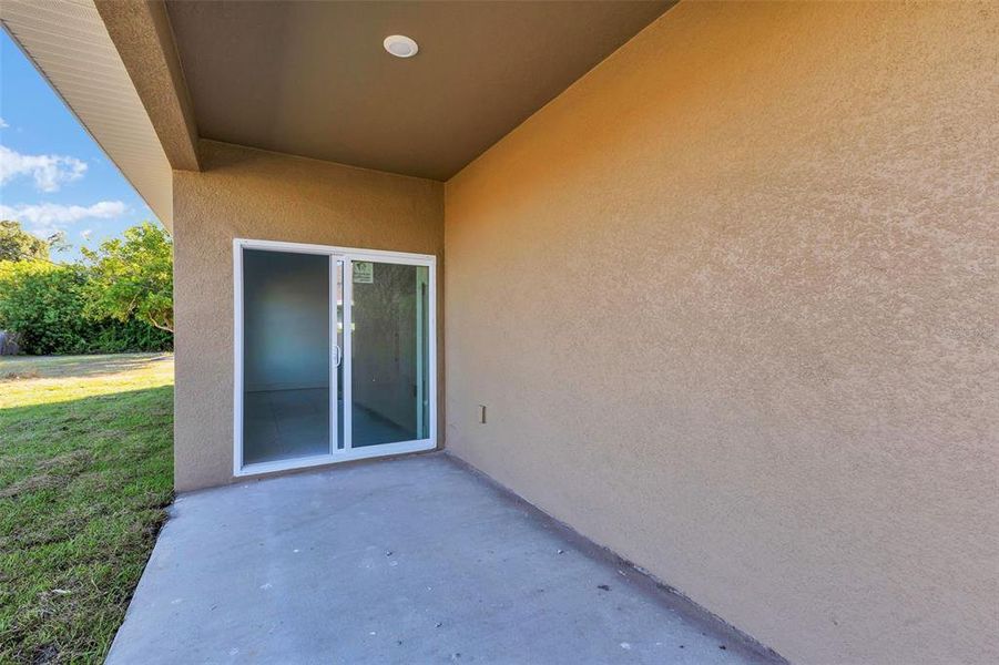 Exterior details and patio area of a home in , Port Charlotte (Image 19). Exterior details and patio area of a home in , Port Charlotte (Image 19).