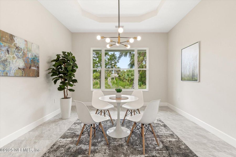 Furnished interior view inside a new home in , Palm Coast (Image 5). Furnished interior view inside a new home in , Palm Coast (Image 5).