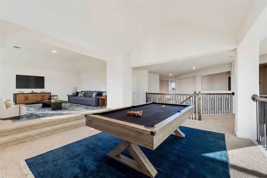 Furnished interior view inside a new home in Somercrest, Midlothian (Image 14).