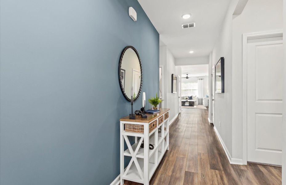 Furnished interior view inside a new home in , Summerville (Image 11).