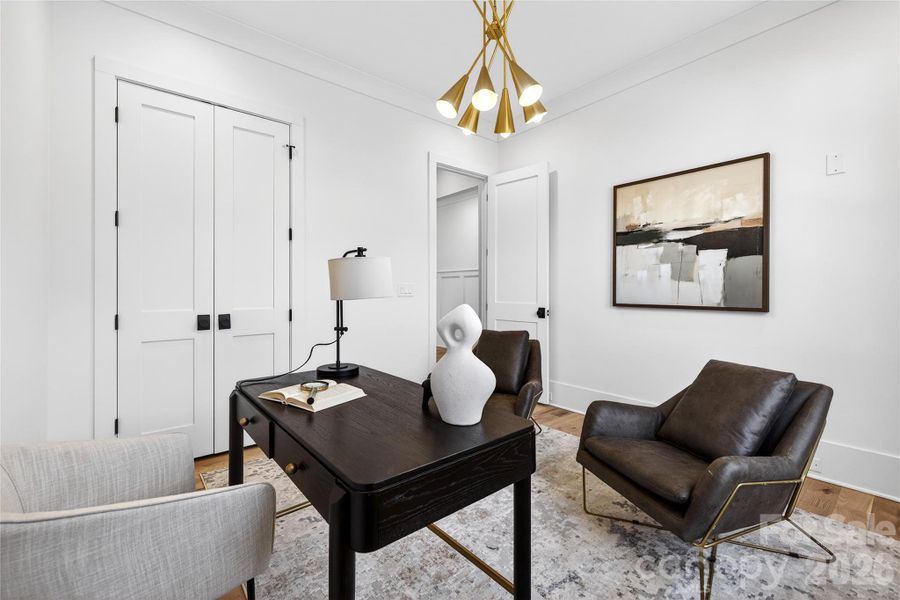 Furnished interior view inside a new home in , Charlotte (Image 7).