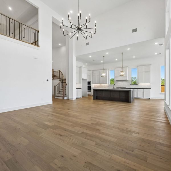 Spacious, unfurnished interior of a new home in The Parks at Wilson Creek, Celina (Image 56). Spacious, unfurnished interior of a new home in The Parks at Wilson Creek, Celina (Image 56).