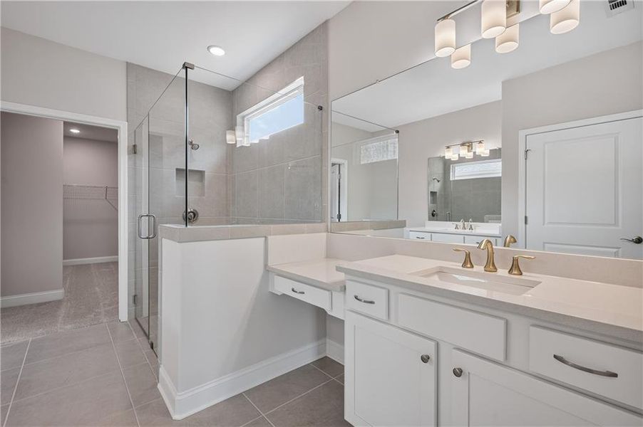 Furnished interior view inside a new home in , Hiram (Image 15).