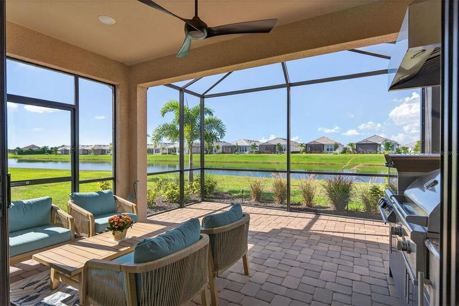 Exterior details and patio area of a home in , Bradenton (Image 23). Exterior details and patio area of a home in , Bradenton (Image 23).