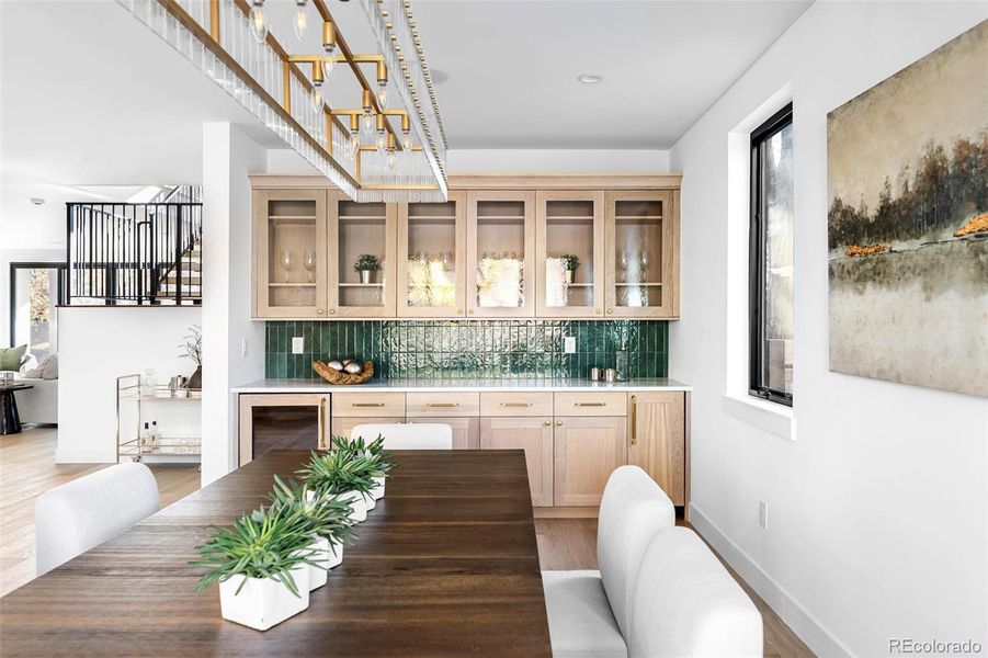 Furnished interior view inside a new home in , Denver (Image 6).