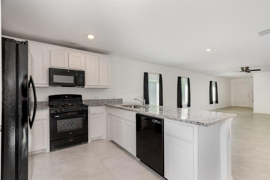 Furnished interior view inside a new home in , Princeton (Image 5).