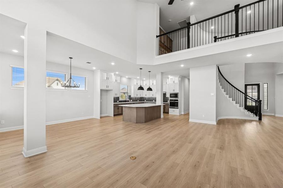 Spacious, unfurnished interior of a new home in South Pointe  Village Series, Mansfield (Image 29).