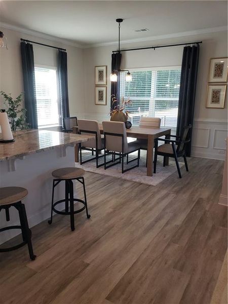 Furnished interior view inside a new home in Canterbury Villas, Carrollton (Image 10). Furnished interior view inside a new home in Canterbury Villas, Carrollton (Image 10).