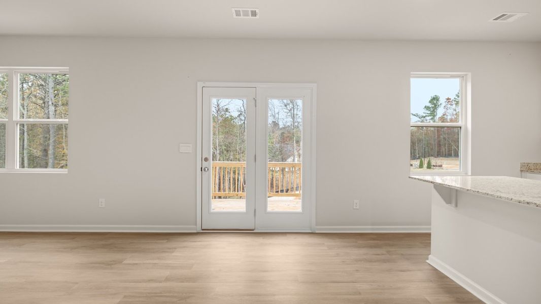 Representative unfurnished interior of a home built from the Belhaven by D.R. Horton in Pointe Park, Union City (Image 16). Representative unfurnished interior of a home built from the Belhaven by D.R. Horton in Pointe Park, Union City (Image 16).