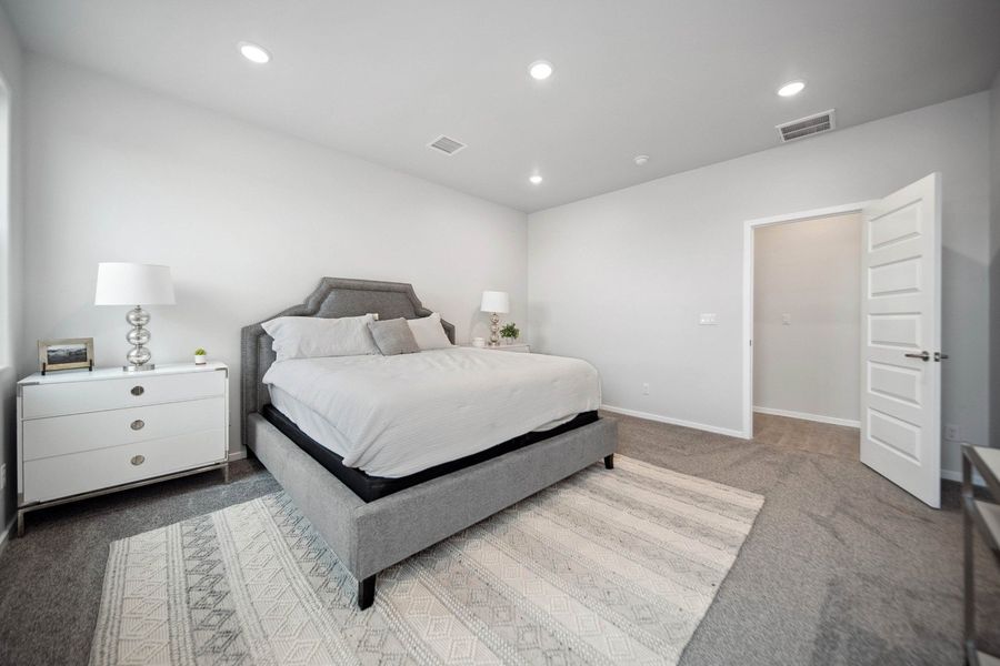 Representative furnished interior of a home built from the Roswell by Hakes Brothers in Summer Sky North, El Paso (Image 5).