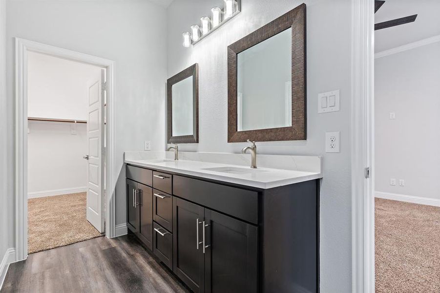 Furnished interior view inside a new home in , Greenville (Image 9).
