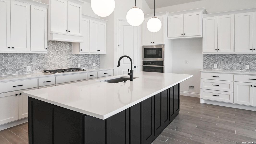 Furnished interior view inside a new home in Legacy at Lake Dunlap, New Braunfels (Image 12).