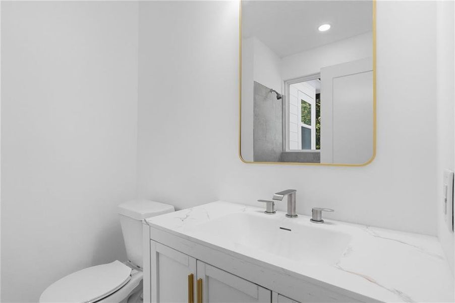 Furnished interior view inside a new home in , Flowery Branch (Image 17).