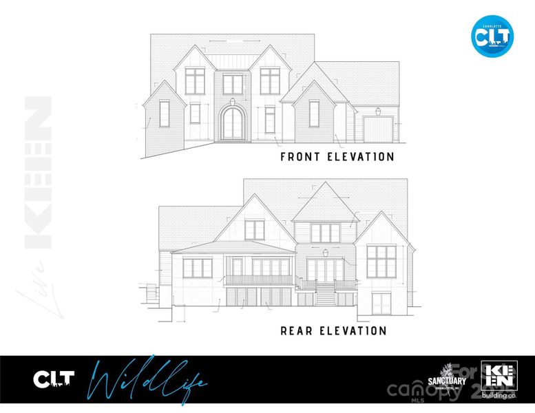 Exterior rendering of this home design in , Charlotte, NC (Image 3).