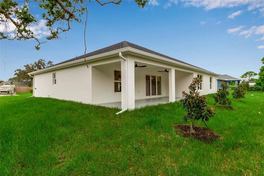 Front exterior of a new home in , Venice, FL, highlighting curb appeal (Image 35).