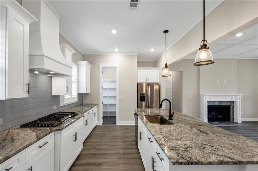 Furnished interior view inside a new home in , Ball Ground (Image 11).