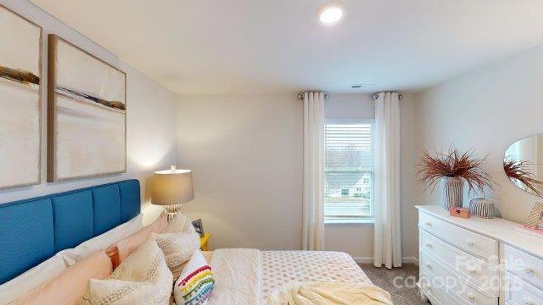 Furnished interior view inside a new home in Falls at Hickory, Hickory (Image 29).