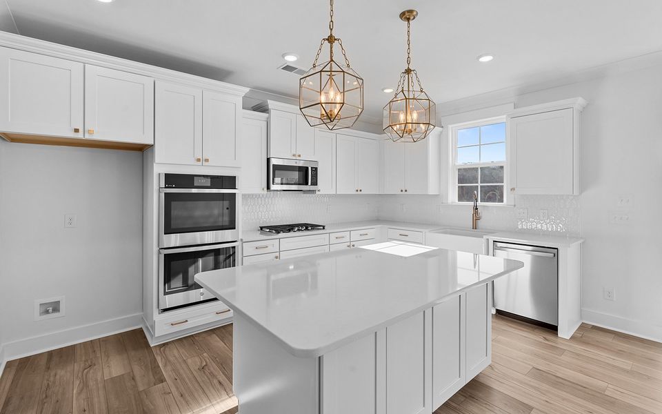 Furnished interior view inside a new home in Hanes Lake, Winston-Salem (Image 9).