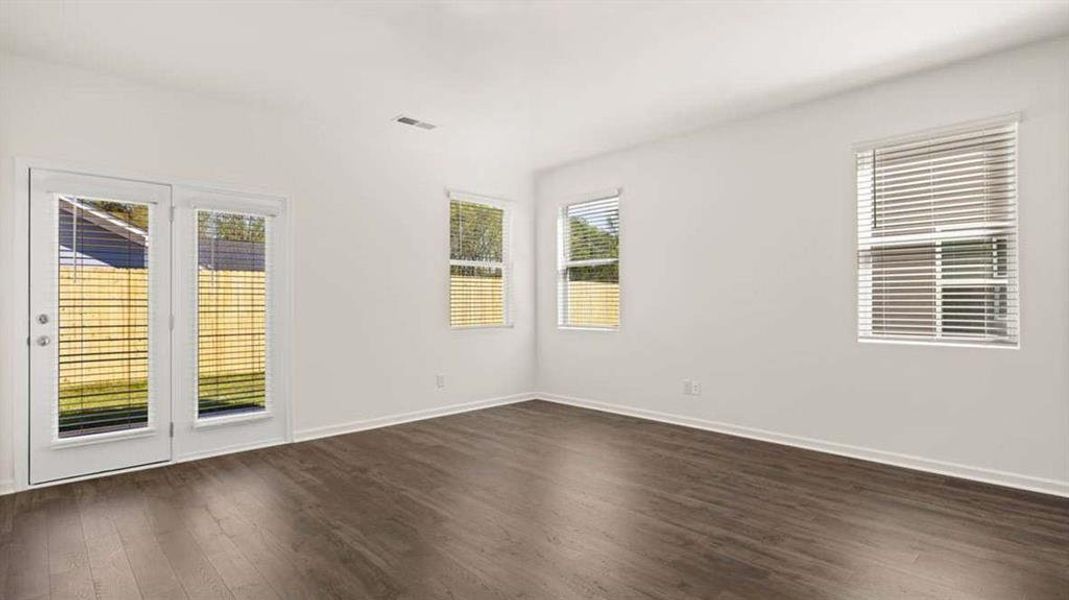 Spacious, unfurnished interior of a new home in Shoal Creek, Hampton (Image 12). Spacious, unfurnished interior of a new home in Shoal Creek, Hampton (Image 12).