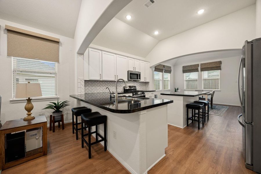Furnished interior view inside a new home in Willowpoint, Tomball (Image 18).