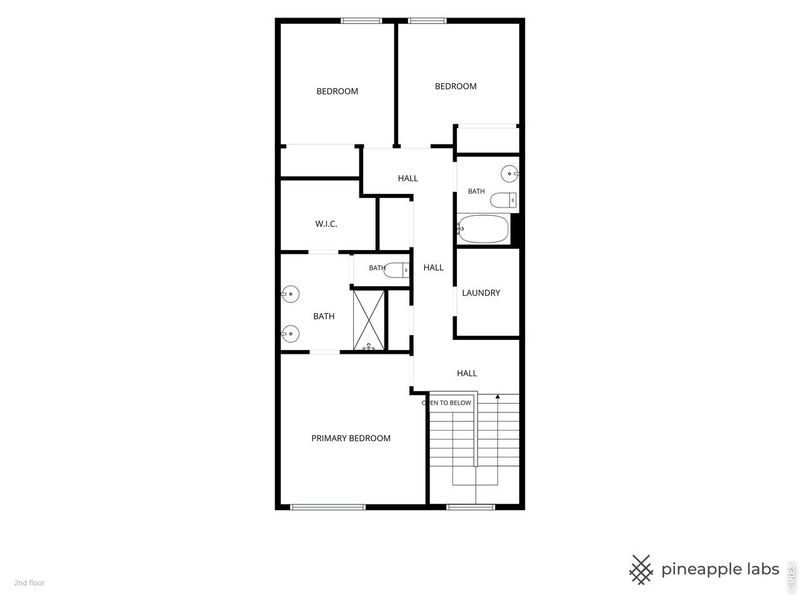 2D floor plan layout of this home in , Broomfield, CO (Image 29).