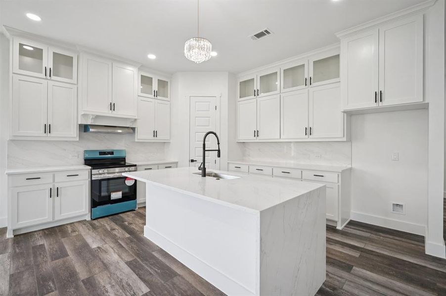 Furnished interior view inside a new home in , Gun Barrel City (Image 14). Furnished interior view inside a new home in , Gun Barrel City (Image 14).