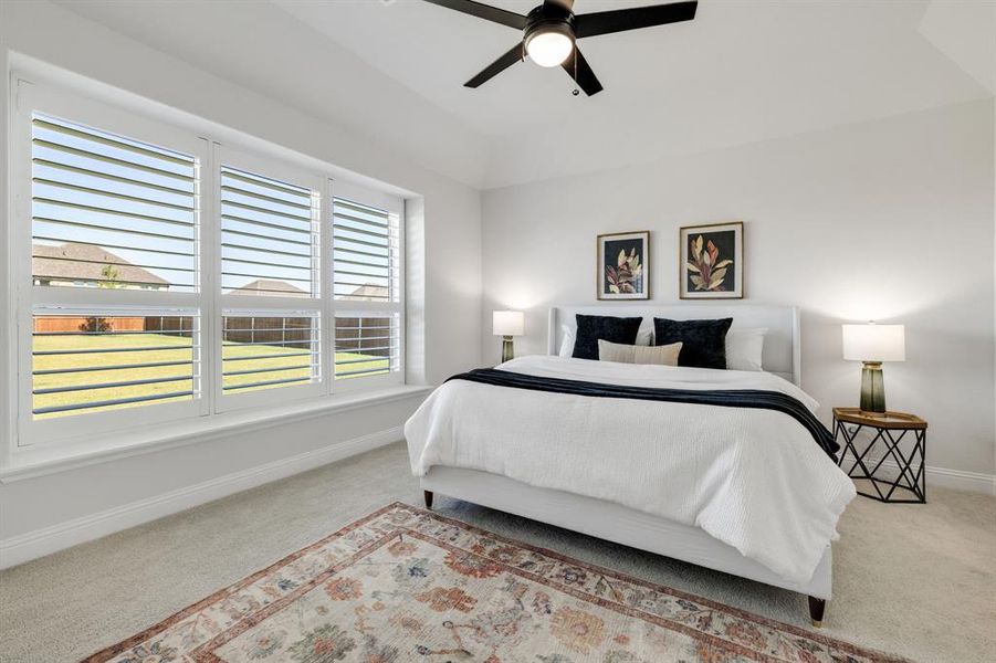 Furnished interior view inside a new home in Lovers Landing, Forney (Image 27).