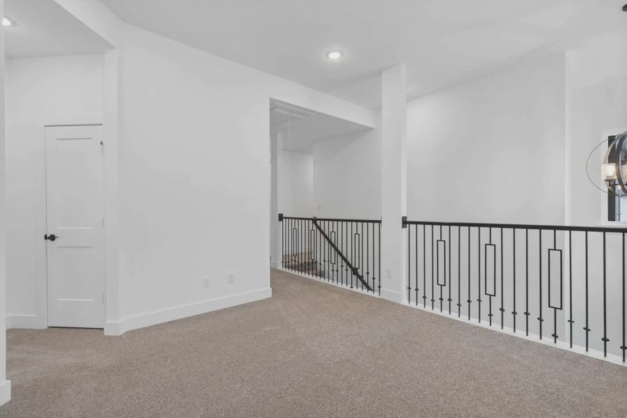 Image 37 representing the Chantilly 2 by Chesmar Homes in Meridiana Chateau, Manvel, TX.