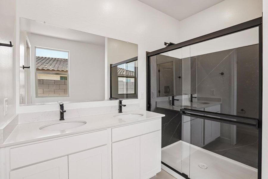 Furnished interior view inside a new home in Skyline Village Enclaves, San Tan Valley (Image 8). Furnished interior view inside a new home in Skyline Village Enclaves, San Tan Valley (Image 8).
