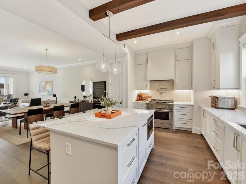 Furnished interior view inside a new home in , Charlotte (Image 15).