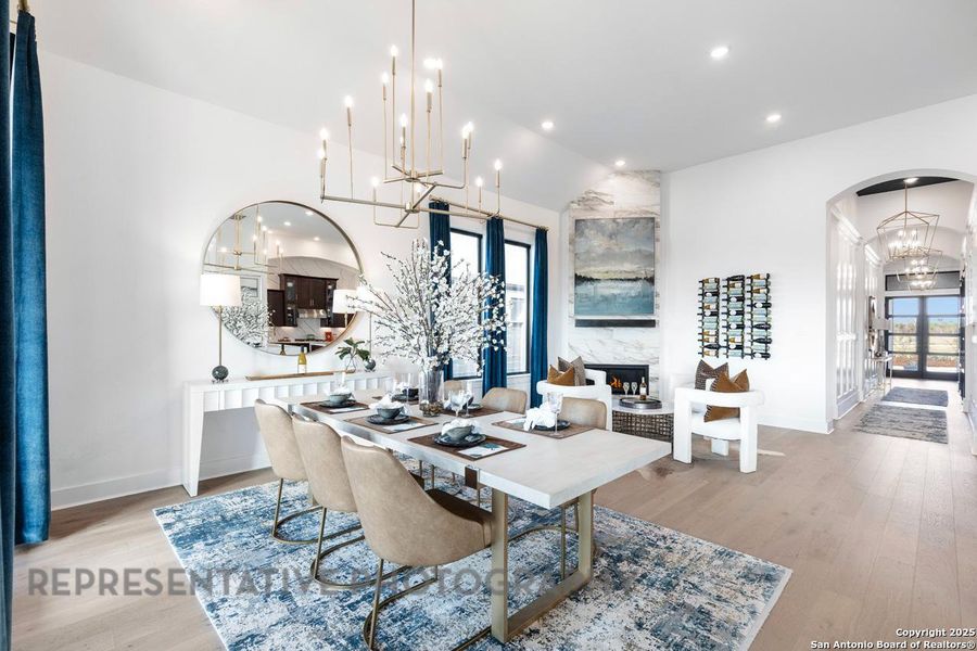 Furnished interior view inside a new home in The Ranches at Creekside, Boerne (Image 13). Furnished interior view inside a new home in The Ranches at Creekside, Boerne (Image 13).