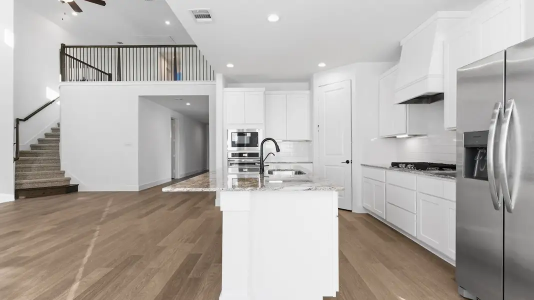 Furnished interior view inside a new home in Westland Ranch 50' Homesites, League City (Image 5).