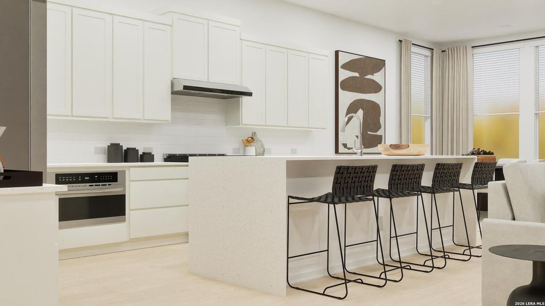 Furnished interior view inside a new home in Navarro Ranch, Seguin (Image 31).