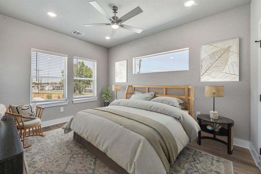Furnished interior view inside a new home in , Stephenville (Image 11).